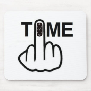 Tapis De Souris Retourner le temps Mousepad