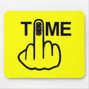Tapis De Souris Retourner le temps Mousepad