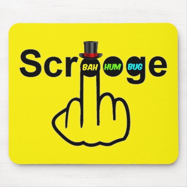 Tapis De Souris Retourner Mousepad Scrooge (Devant)
