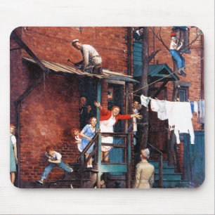 Tapis De Souris Retours au pays G.I.