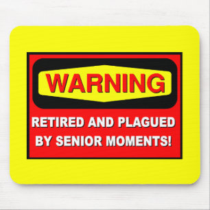 Tapis De Souris Retraite drôle