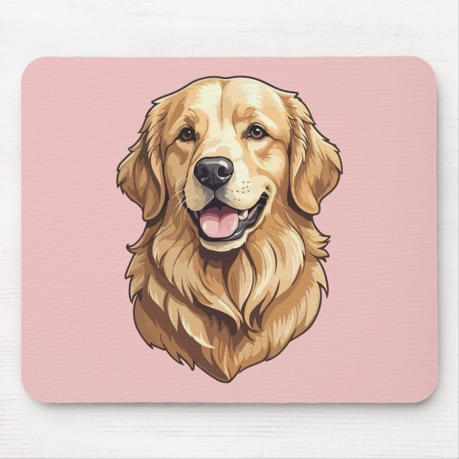 Tapis De Souris Retriever doré (Devant)