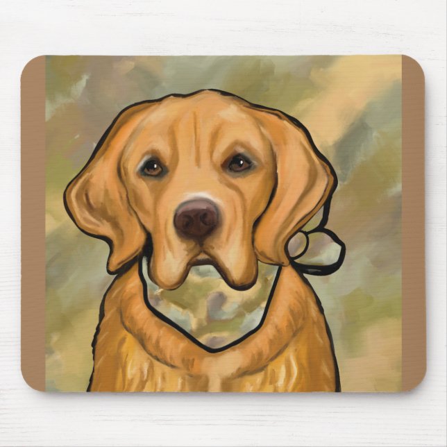 Tapis De Souris Retriever doré (Devant)