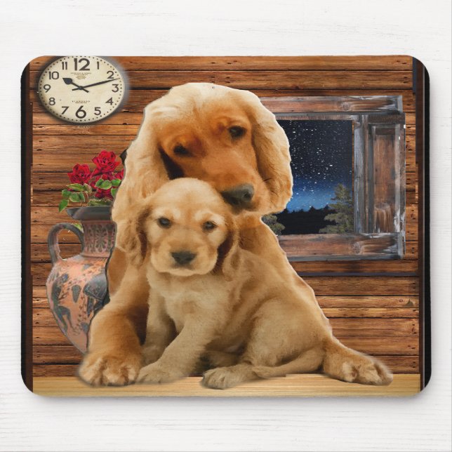 Tapis De Souris Retriever du Labrador (Devant)