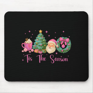 Tapis De Souris Rétro C'est La Saison Noël Père Noël Joyeux Chocol
