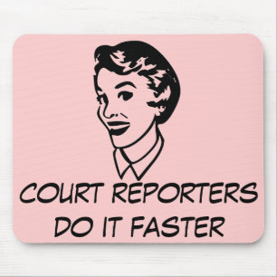 Tapis De Souris Rétro cour rapportant Mousepad