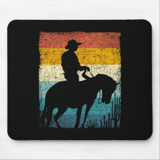 Tapis De Souris Retro Cowboy