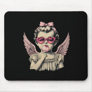 Tapis De Souris Retro Cupid Valentine Day mignonne Vintage Cupid B