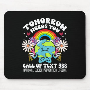 Tapis De Souris Retro Demain A Besoin De Vous 988 Prévention Du Su