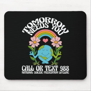 Tapis De Souris Retro Demain A Besoin De Vous 988 Prévention Du Su