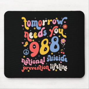 Tapis De Souris Retro Demain A Besoin De Vous 988 Prévention Du Su