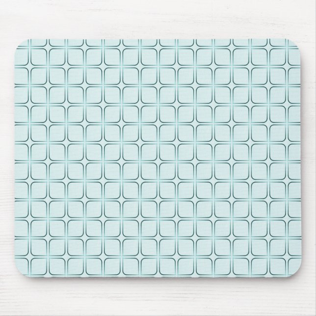 Tapis De Souris Rétro Fab Mousepad, Turquoise (Devant)