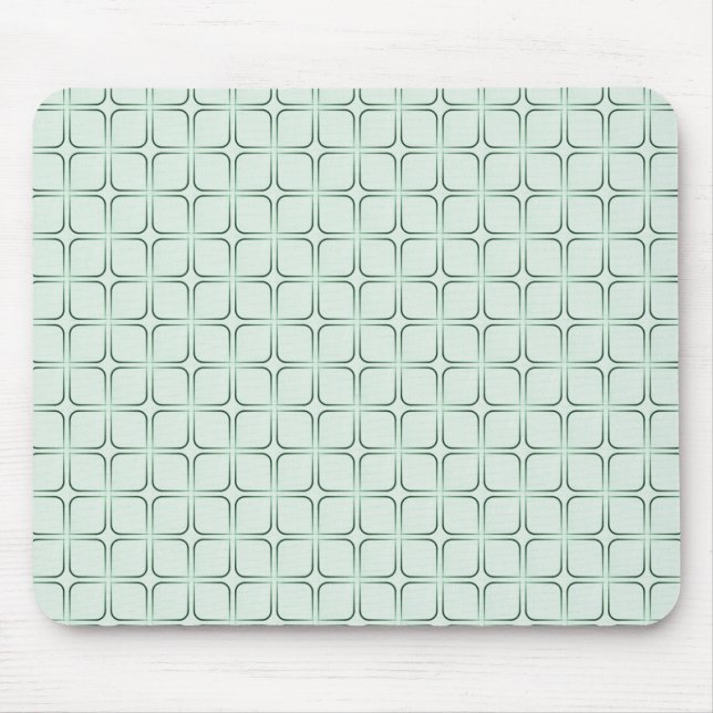 Tapis De Souris Retro Fab Mousepad, Vert (Devant)