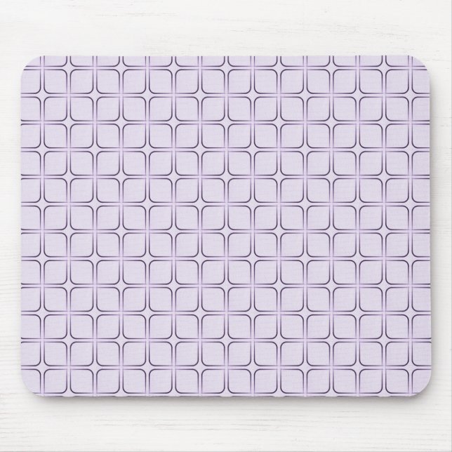 Tapis De Souris Retro Fab Mousepad, Violet (Devant)