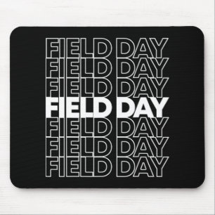 Tapis De Souris Retro Field Day