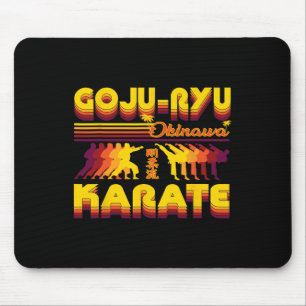 Tapis De Souris Retro Goju-ryu Karate Design Été Vêtements Pour Ka