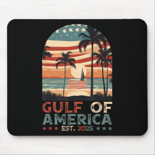Tapis De Souris Retro Golfe Mexique Golfe De Usa Amérique Est 2025