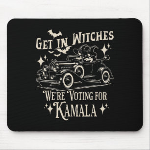 Tapis De Souris Retro Halloween 1692 Entrer dans les sorcières Nou