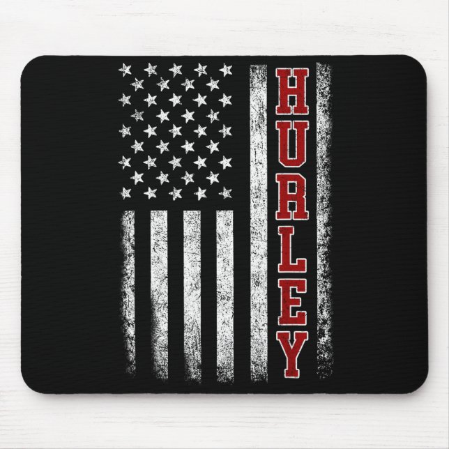 Tapis De Souris Retro Hurley Home State Cool 70s 80s Style Sunset  (Devant)