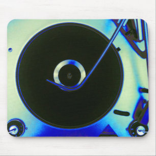 Tapis De Souris Rétro joueur vintage de disque vinyle