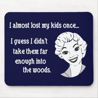 Tapis De Souris Rétro maman drôle Mousepad
