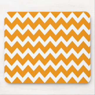 Tapis De Souris Rétro motif de zigzag ORANGE