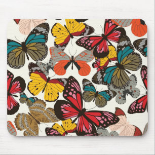 Tapis De Souris Rétro motif floral