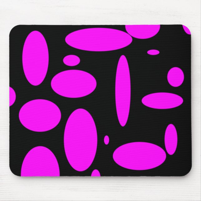 Tapis De Souris "Rétro" Mousepad (Devant)