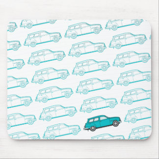 Tapis De Souris Rétro mousepad de Saab 95 - aqua