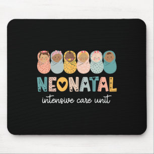 Tapis De Souris Retro Nicu Nurse Shirt Neonatal Intenatal Care Uni