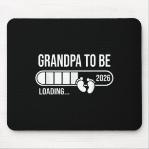Tapis De Souris Retro Nouveau Papa Est 2026 Père Day Grand-père à