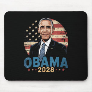 Tapis De Souris Retro Obama Président Vintage 2028 Obama
