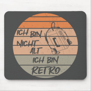 Tapis De Souris retro pas vieux, lecteur de cassettes