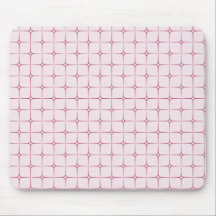 Tapis De Souris Retro Romance Mousepad, Rose