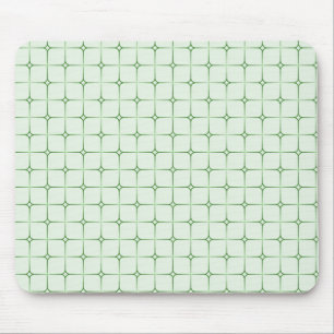 Tapis De Souris Retro Romance Mousepad, Vert