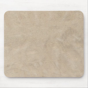 Tapis De Souris Rétro suède fait sur commande beige