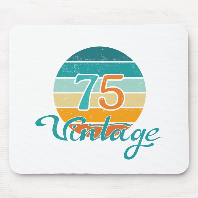 Tapis De Souris Retro Sunset 75 Vintage (Devant)