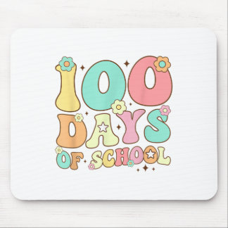 Tapis De Souris Rétro Super 100 Jours Joyeux 100E Jour De L'École 