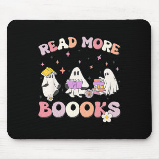 Tapis De Souris retro Super Lire plus Livres Ghost Boo ghoul drôle