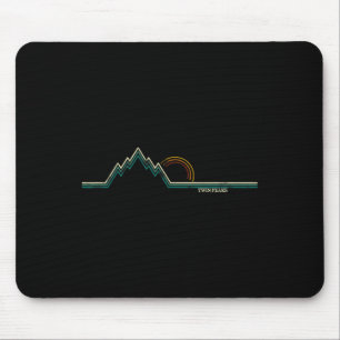 Tapis De Souris Retro Twin Peaks