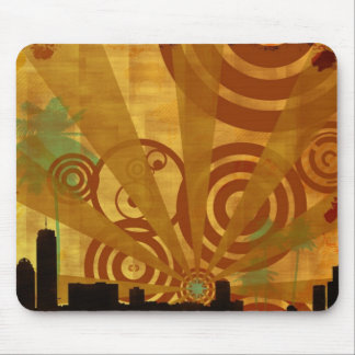 Tapis De Souris Rétro ville