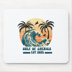 Tapis De Souris Retro Vintage Gulf Of Us America 2025 American Fla