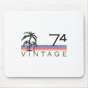 Tapis De Souris Rétro Vintage Surf 1974 Océan Pacifique Surf 50 an