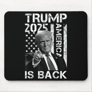 Tapis De Souris Retro Vintage Trump L'Amérique Est De Retour 2025