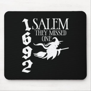 Tapis De Souris Retro Witchy Salem 1692 Ils Ont Manqué Une Sorcièr