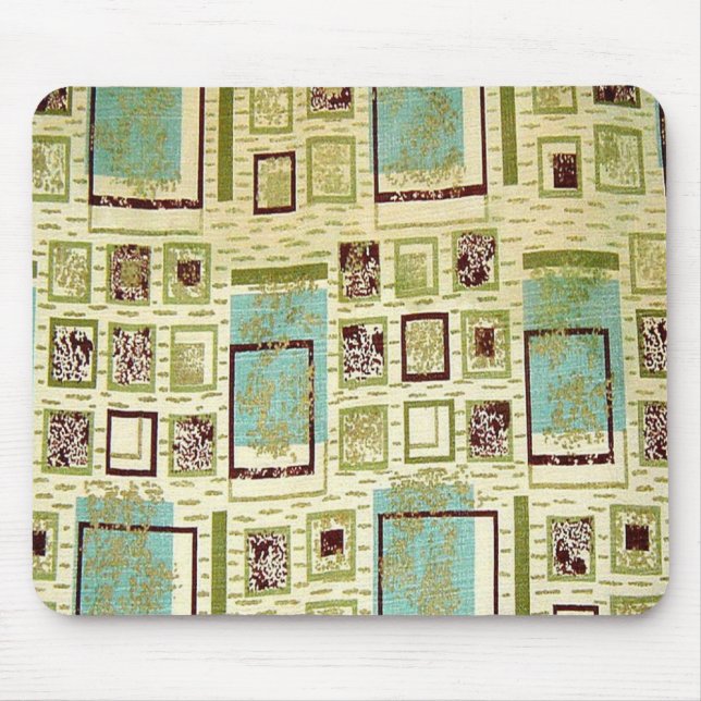 Tapis De Souris rétros conceptions des années 1950 (Devant)