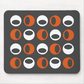 Tapis De Souris Rétros sphères modernes abstraites Mousepad