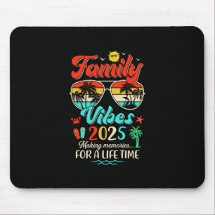 Tapis De Souris Réunion de famille amusante et assortie 2025 Créat