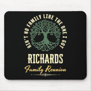 Tapis De Souris Reunion familiale 2025 Conception de jumelage - Ri