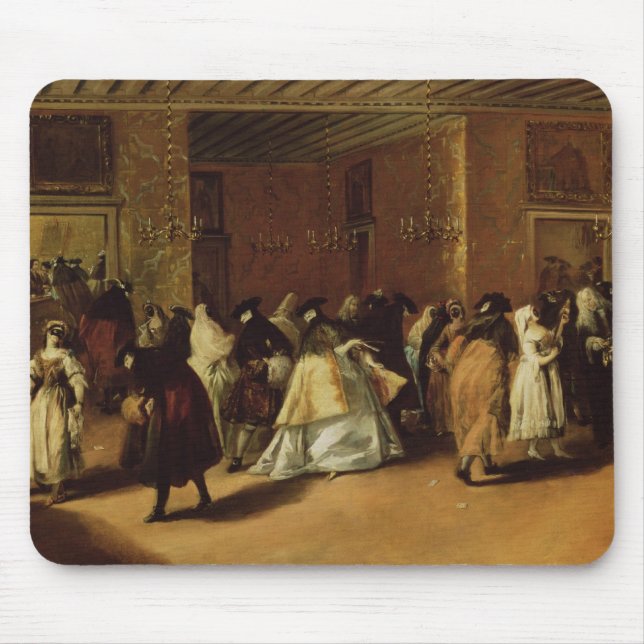 Tapis De Souris Réunion masquée (Devant)